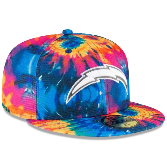 Brand New Era Multi-Color Chargers NFL Crucial Catch 59FIFTY 7 1/2 “RARE” - Picture 3 of 4